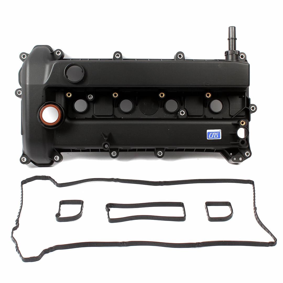 Engine Valve Cover with Gasket Fits Mazda 3 5 6 CX-7 2.0L 2.3L 2.5L 2009-2015 | Compatible with L50210210E Rocker Cover Replacement