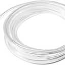 Uxcell PVC Hose Tube, 4mm(0.15") ID x 6mm(0.23") OD 3 Meter 9.8ft Clear Vinyl Tubing, Plastic Flexible Water Pipe