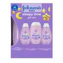 Johnson's Baby Sleepy Time Gift Set with Calming Bedtime Bath, Bedtime Lotion & Calming Shampoo, Baby Bedtime Essentials with Relaxing NaturalCalm Aromas, Hypoallergenic, 3 Items