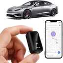 Mini GPS Tracker for Vehicles - Portable Real Time Magnetic GPS Tracking Device for Car, Full Global Coverage Location Tracker for Kids,Trucks/Person,No Subscription Required/No Monthly Fee (Mini)