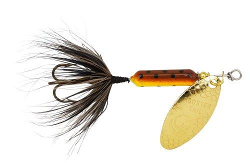 Yakima Bait unisex adult Rooster Tail In Line Spinner 2 1 16 oz, Brown Trout, 16-Ounce US 2 Pack