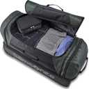 Samsonite Andante 2 Wheeled Duffel Bag 22-Inch Durable Rolling Luggage with Inline Skate Wheels, Push-Button Handle & Spacious Compartments Travel-Friendly and Lightweight - All Black