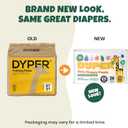 DYPER Toddler Potty Training Pants Girls & Boys, Honest Ingredients, Day & Overnight, Made with Plant-Based* Materials, Hypoallergenic for Sensitive Skin, Unscented (2T-3T (26 Pants))
