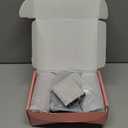 HOFISH 3PACK Full Bust Seamless Nursing Maternity Bras Bralette S-XXL with Extra Bra Extenders & Clips (Large, 3pack: Black/Grey/Elegant Pink)