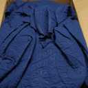 Love's cabin Oversized King Size Quilt Bedding Set Navy Bedspreads - Oversized King Lightweight Bedspread Comforter - Coin Pattern Coverlet for All Season - 3 Pieces (1 Quilt, 2 Pillow Shams)