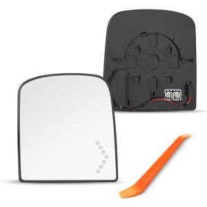 Passenger Side Mirror Replacement for 2007-2018 Chevrolet Chevy Silverado 1500 2500 3500 HD, GMC Sierra, Suburban, Yukon XL 1500 2500 - Heated, Turn Signal, Right Side