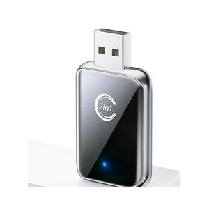Wireless Carplay Adapter for iPhone, Convert Wired Car play to Wireless, 2 in 1 Plug and Play Mini CarPlay and Android Auto Adapter for iOS 10 Android 11 and Above, Cars with Built-in Carplay (Silver)
900+ bought in past month