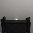 Sheenive Stadium Seats for Bleachers with Back Support, Bleacher Seats with Backs and Cushion Wide, Padded Portable Folding Comfort Stadium Chair with Shoulder Strap, Perfect for Sports Events (Black)