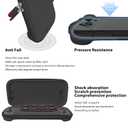 Hermitshell Hard Case for Nintendo Switch 2 game controller 2025 (Black, Small)