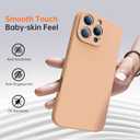 for iPhone 16 Pro Max Case with 2 Screen Protectors - Compatible with Magsafe - Upgraded Camera Protection - Liquid Silicone Protective Phone Case 6.9" for Men, Women,Girls - Elegant Gold