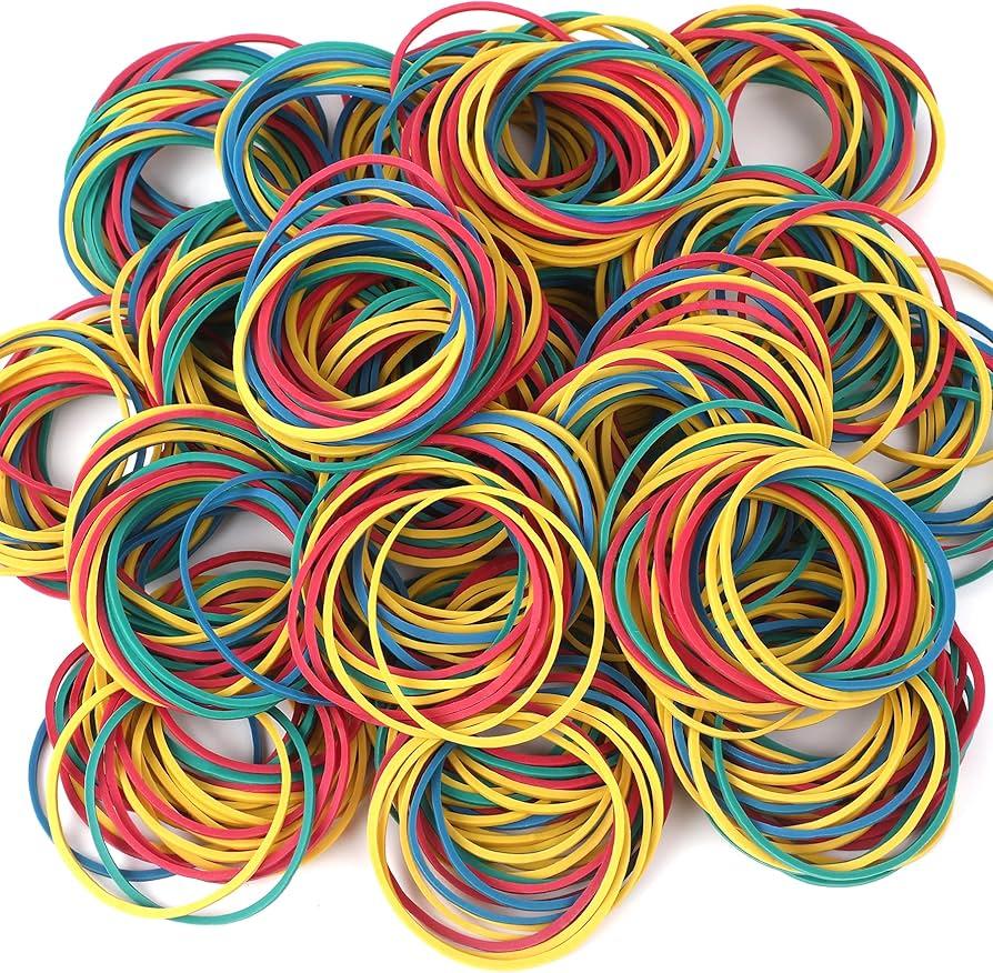 200 Elastic Rubber Bands