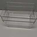 Sorbus Large Clear Plastic Bins with Lids Stackable Organizer for Toys, Clothes, Medicine, Makeup, Closet, Art Supplies, Bathroom, Shoes 2 Pack