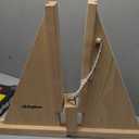Big Horn 70150 Self-Adjusting Door Holder, All Wood - for Doors as Thin as 1 Inch Or as Thick as 2-1/4 Inch