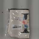 Initial Makeup Bag, Bridesmaid Gifts Travel Pouch, Personalized Gifts Lined Cosmetic Bag Toiletry Bag, Bridal Shower Monogrammed Gifts for Women Girls Sisters Nurse Makeup Pouch, Letter L