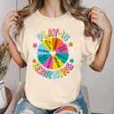 Play is Learning Teacher Shirt Women Preschool Daycare Teacher T Shirts Kindergarten Funny Teaching Tee Tops (XXL)