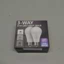 Briignite LED Light Bulbs, 3 Way LED Light Bulbs 50 100 150W Equivalent, 3 Way Light Bulb, Three Way A19 Light Bulbs E26 Medium Base, Warm White 3000K, 500lm-1000lm-1500lm, 2 Pack
