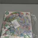 eeBoo Piece & Love: Paradise Garden - 500 Piece Puzzle - 23" Round Jigsaw, Vibrant Bird & Nature Collage Artwork, Eco-Friendly, Playlist, Adult & Kids