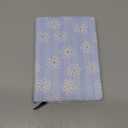 Ipoul B6 Notebook, Flower Fabric Journal, Writing Notebook for Women, 5x7 Lined Notebook & Sketchbook, Lay Flat Hardcover Notebook, Small Sketchbook, Daisy Gifts for Girl, Blue