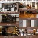 Oriflame Wood Furniture Repair Kit: 12-Color Filler and 8-Color Markers - Wood Touch Up for Scratches/Cracks/Holes/Stains in Floors/Table/Cabinets(Hardwood/Laminate)