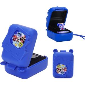 YouKnow Silicone Case for Bitzee Disney Interactive Toy Digital Pet and Case, Protective Skin Sleeve for Bitzee Virtual Electronic Pets Accessories (Case Only) (Blue)