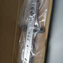 UPGRADED W11259786 Dishwasher Upper Dishrack Slide Track Compatible with Whirlpool Maytag Kenmore Jenn-Air Kitchenaid Dishwasher Upper Rack Parts - Stainless Steel Dishwasher Upper Silde Track Right