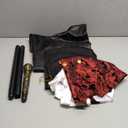 Boys Vampire Costume Set, Halloween Party Vampire Cosplay Outfit with Cape, Shirt, Pants & Cane, kids dracula costume (L(9-12Y, 59"-67"))