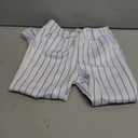 Boys Baseball Pants Youth Girls Softball Pants Toddler Kids Tee Ball Pant (White, M)