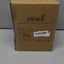 LE TAUCI Utensil Holder, 7.3"+5.4" Ceramic Kitchen Utensil Holder for Countertop, Large Cooking Utensil Crocks for Kitchen Counter, Morden Utensil Organizer for Spatula, Set of 2, Glaze Marble Gray