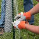 YARDGARD 2 Inch Twisted Mesh Wire Fence 24 in. x 150 ft. 20Gauge Galvanized Steel For Poultry Netting | Chicken Coops | Garden Protection