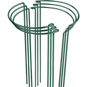 LEOBRO 24 Inch Plant Support Stakes, 6PCS Plant Stakes, Peony Cages and Supports, Garden Stakes, Plant Supports for Outdoor Plants Indoor Plants, Monstera Tomato Hydrangea Support Cage, 10" W x 24" H