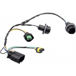 PANNUOSCS Headlight Wiring Harness Assembly Headlamp Socket Compatible with 2008-2014 Chevy Silverado 1500 2500HD 3500HD Replaces#645-745 15841609 25962806