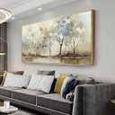 Framed Wall Art Abstract Seascape Canvas Printing Wall Decor Artwork for Living Room Bedroom Dining Room Home Office Decor 30x60inch (30L" x 60W", Grey)