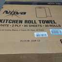 Box USA Cardboard Storage Bins, Open Top Bin Box, 4"L x 12"W x 4.5"H 50-Pack | Medium for Inventory, Organization, Parts, Garage, Warehouse or Home Cubby, Oyster White 8x18x10