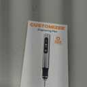 Resparked Customizer Engraving Pen (Formerly Culiau): Ultimate Cordless Portable Tool for Artists & DIYers - Engrave 50+ Surfaces - Beginner Friendly - Rechargeable - Free 30 Bits & Mastery Guide