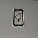 Miracase Magnetic for iPhone 12 Pro Max Case [Compatible with MagSafe] Full-Body Phone case with Built-in Glass Screen Protector& Camera Protector, Military Drop Proof 12 Pro Max Cover, Black