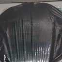 Greenjin 13 Inch Round Bar Stool Cushions for Kitchen Dining Chair, 2 Pack Non Slip Chair Seat Cushions with Straps, Round Chair Pad, Circle Stool Cushion for Bistro Hight Stool Black