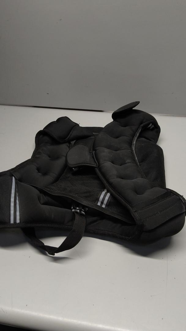  Weighted Vest, Weight Vest with Reflective Stripe for Workout, Strength Training, Running, Fitness, Muscle Building, Weight Loss, Weightlifting- No Size