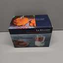 La Reveuse Electric Mini Food Processor Small Chopper 200 Watts 2-Cup Prep Bowl for Mincing Chopping Grinding Blending Pureeing (White)