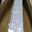 Cordless Blackout Roller Shades for Windows & Doors, Free-Stop Shades with Valance, UV Protection, Thermal Insulated Window Blinds for Home, Bedroom, Office, White, 49" W x 72" H