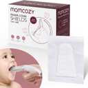 Momcozy Baby Finger Toothbrush, Wipes Toothbrush, Tongue Cleaner & Gum Wipes - 30 Count
