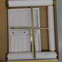 3 Tier Bracelet Holder Display - Detachable T Bar White Velvet Bracelet Holder, Jewelry Holder Organizer for Bracelet, Necklace, Watches, Rings (Large)