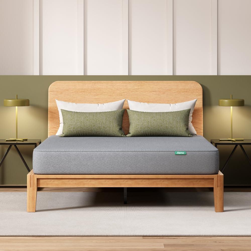 Siena 8 Full Memory Foam Mattress - Medium Firm - 180 Night Trial - Premium Pressure-Relieving Layers, Mattress in a Box - CertiPUR-US Certified