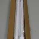 Shower Curtain Rod 31-68 in Adjustable Curtain Rod No Drilling Tension Shower Rod Stainless Steel for Door Curtain, Closet, RV, White