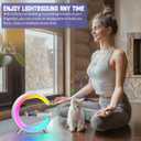 2026 New Smart Table Lamp with 4-in-1 Wireless Charger, Bluetooth Speaker, Alarm Clock, Night Light, App Control, for Bedroom, Office, Home Decor