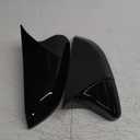 ACLONG Glossy Black Side Mirror Cover Caps Rearview Mirror Covers Compatible With Honda Civic 10th Gen 2016 2017 2018 2019 2020 2021-2 PCS