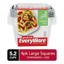 GadgetsGoodCook EveryWare™ Large Storage Container Set 4 pack