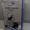 2025 UpgradeBlueBay 15" Sand Filter Pump with Timer 1/2HP / 2250GPH for Above Ground Pools up to 10000 Gallon, 7-Way Valve, Easy Installation, Gray