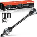 A-Premium CV Axle Shaft Assembly Compatible with BMW E83 Series X3, 2004 2005 2006 2007 2008 2009 2010, 2.5L 3.0L, Rear Left Driver Side