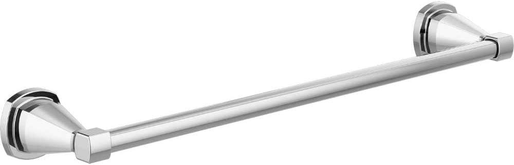 Delta Towel Rack | 18 Inch Polished Chrome Towel Bar for Bathroom, Kitchen | Esato