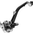 Front Right Side Steering Knuckle Spindle for 95-04 Toyota Tacoma 2.4L 2.7L 3.4L (4WD, 4-Wheel ABS), 00-03 Tundra 3.4L 4.7L (4-Wheel ABS), 96-02 2.7L (4-Wheel ABS) 3.4L 4Runner, 01-03 Sequoia 4.7L